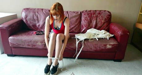 blackfoxbound invite you to explore a free pictures with horny babe in bondage fantasy