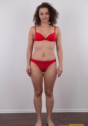 Czech Casting  pics collection featuring Olga demonstrating perfect body