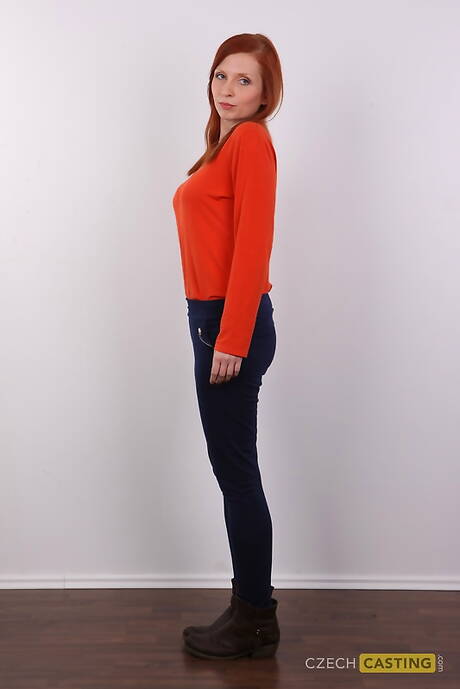 Czech Casting  pics collection featuring Tereza demonstrating perfect body