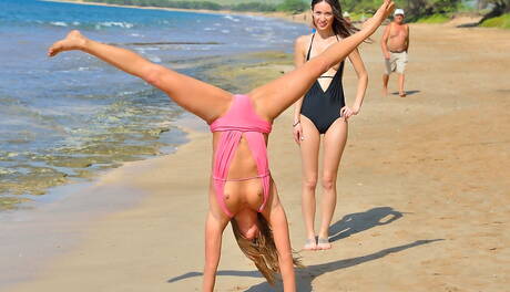 FTV Girls invite you to explore xxx pictures with Mary and Aubrey in lesbian porn scene